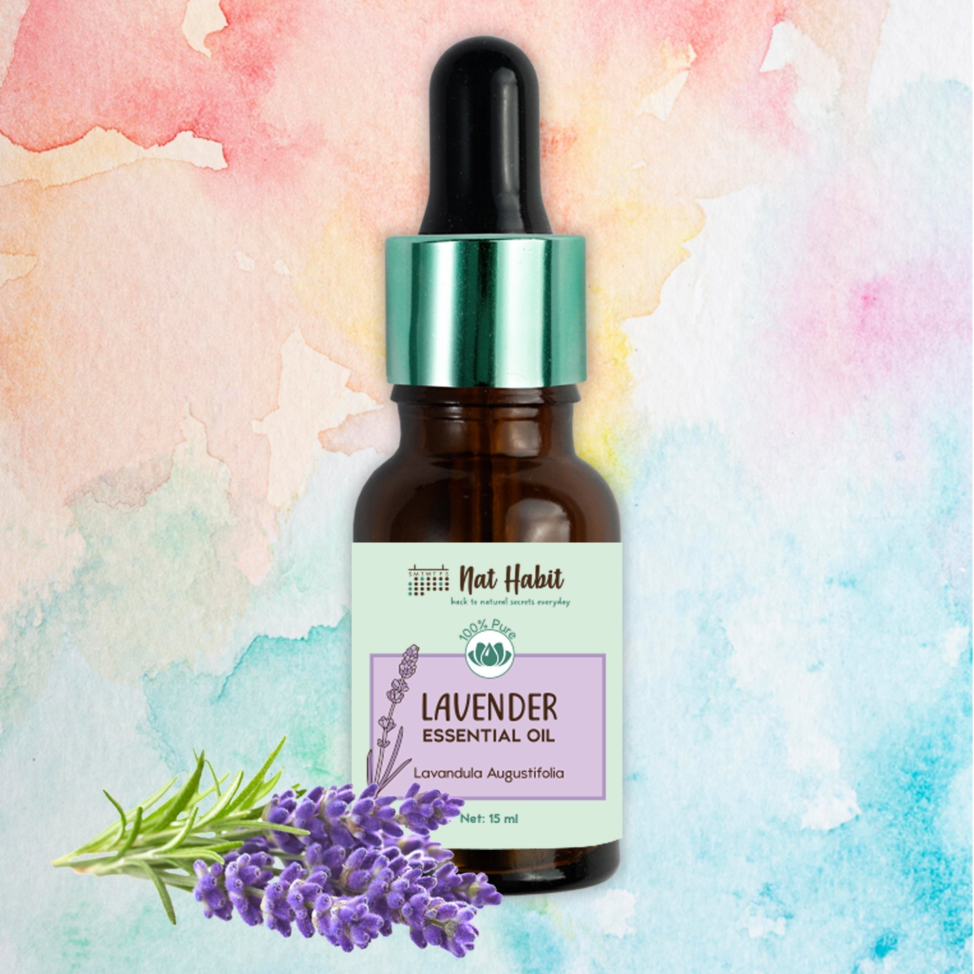 Nat Habit Pure Lavender Essential Oil - 15 ml