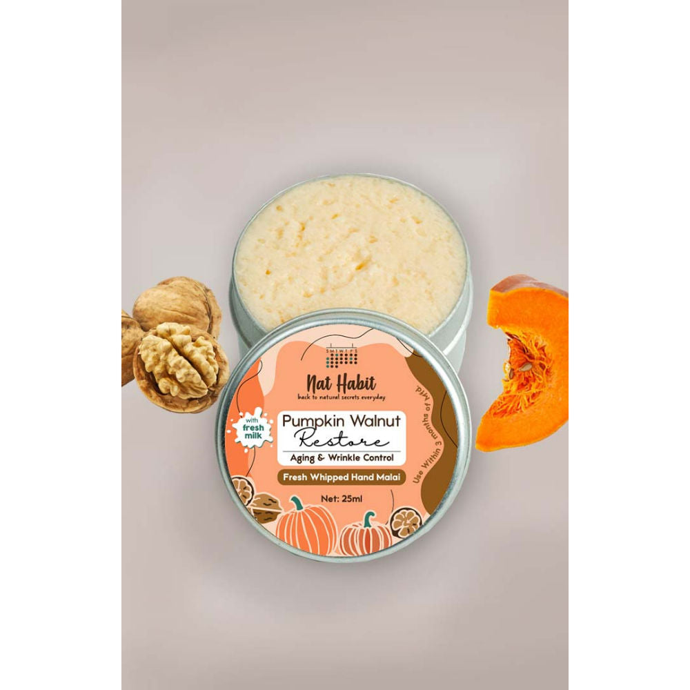 Nat Habit Pumpkin Walnut Hand Malai