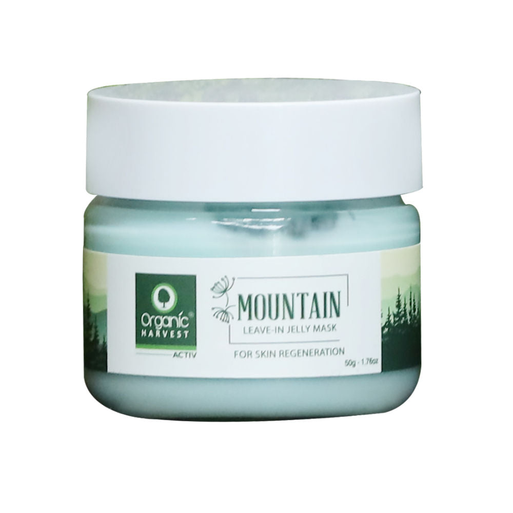 Organic Harvest Mountain Leave-In Jelly Mask - 50 gms