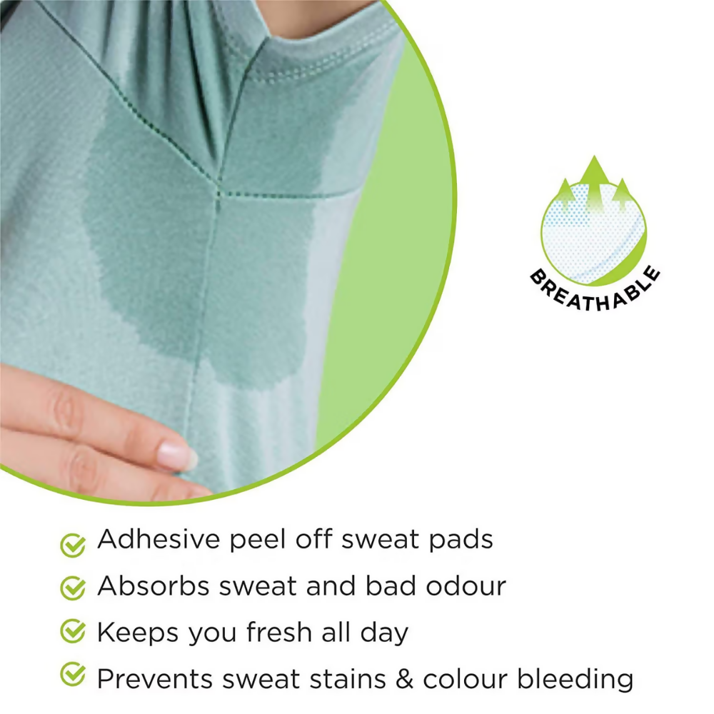 Bronson Professional Underarm Sweat Pads Disposable Prevent Stains & Absorb Sweat