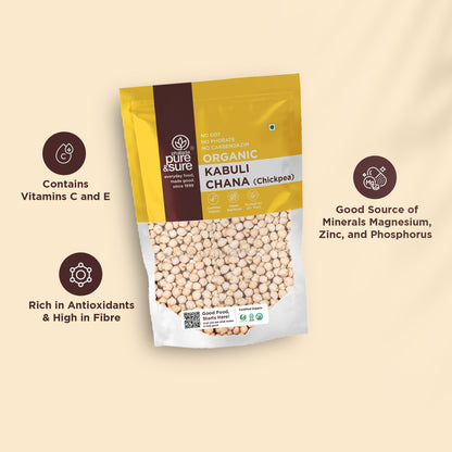 Pure & Sure Organic Kabuli Chana