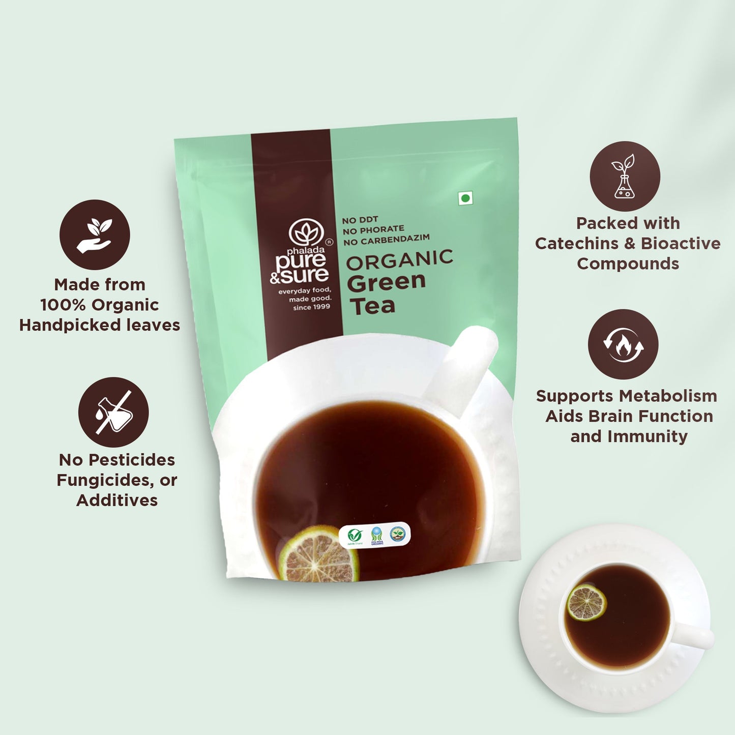 Pure & Sure Organic Green Tea