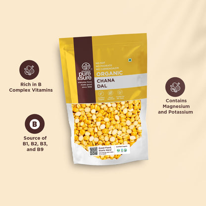 Pure & Sure Organic Chana Dal