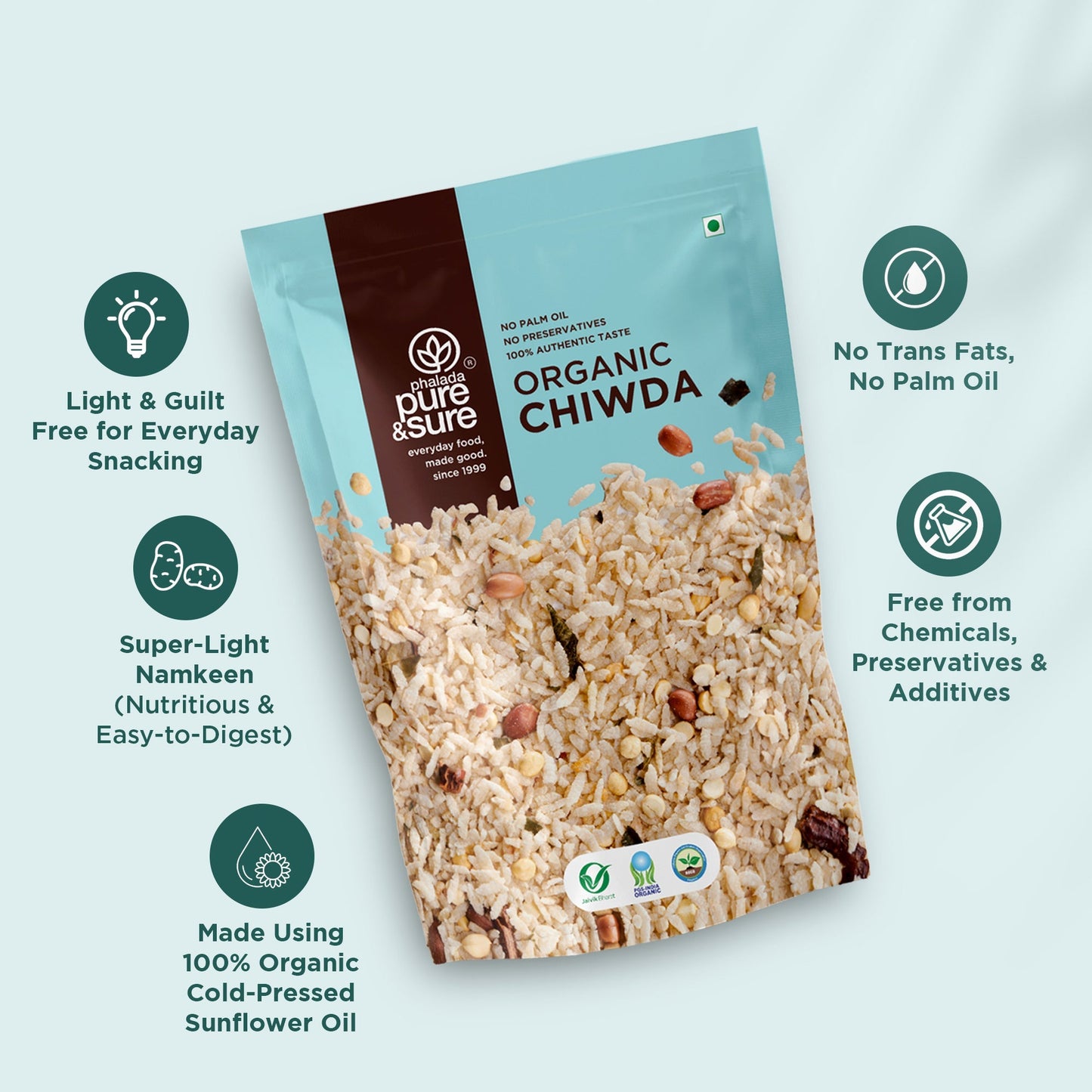 Pure & Sure Organic Chiwda