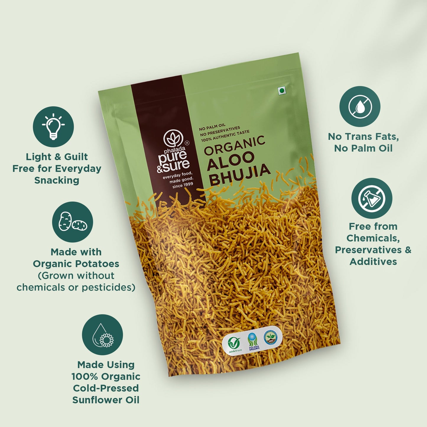 Pure & Sure Organic Aloo Bhujia