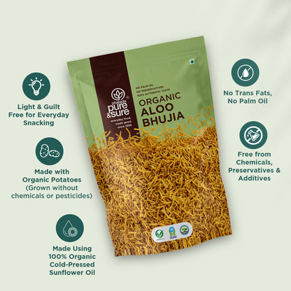 Pure & Sure Organic Aloo Bhujia