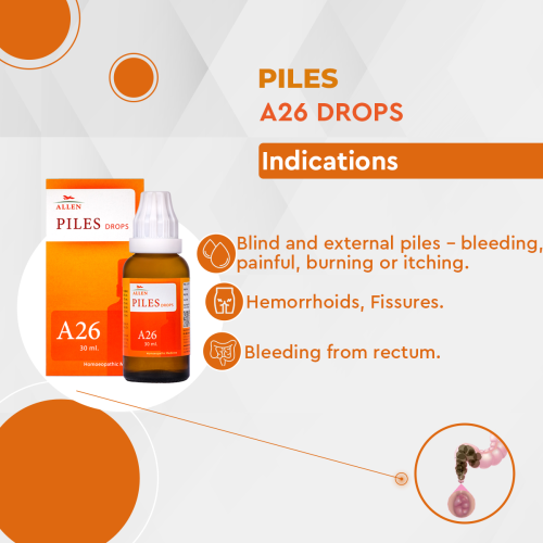 Allen Homeopathy A26 Drops