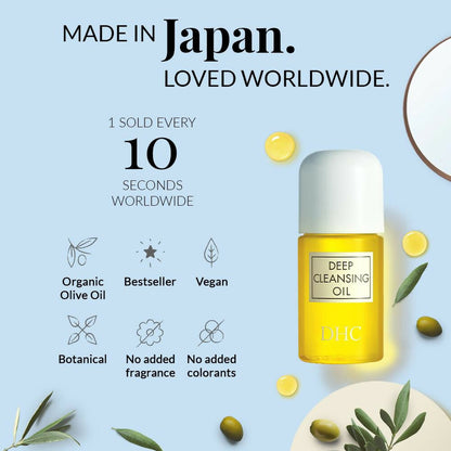 DHC Beauty Deep Cleansing Oil, Makeup Remover For All Skin Types