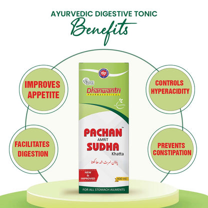 Dhanwantri Pharmaceutical Pachan Amrit Sudha Khatta