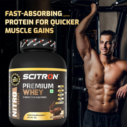 Scitron Nitro Series Premium Whey Rich Chocolate