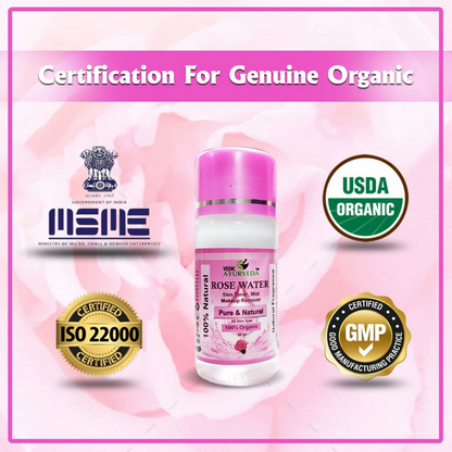 VedicAyurveda Rose water