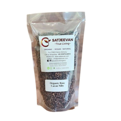 Satjeevan Organic Raw Cacao Nibs