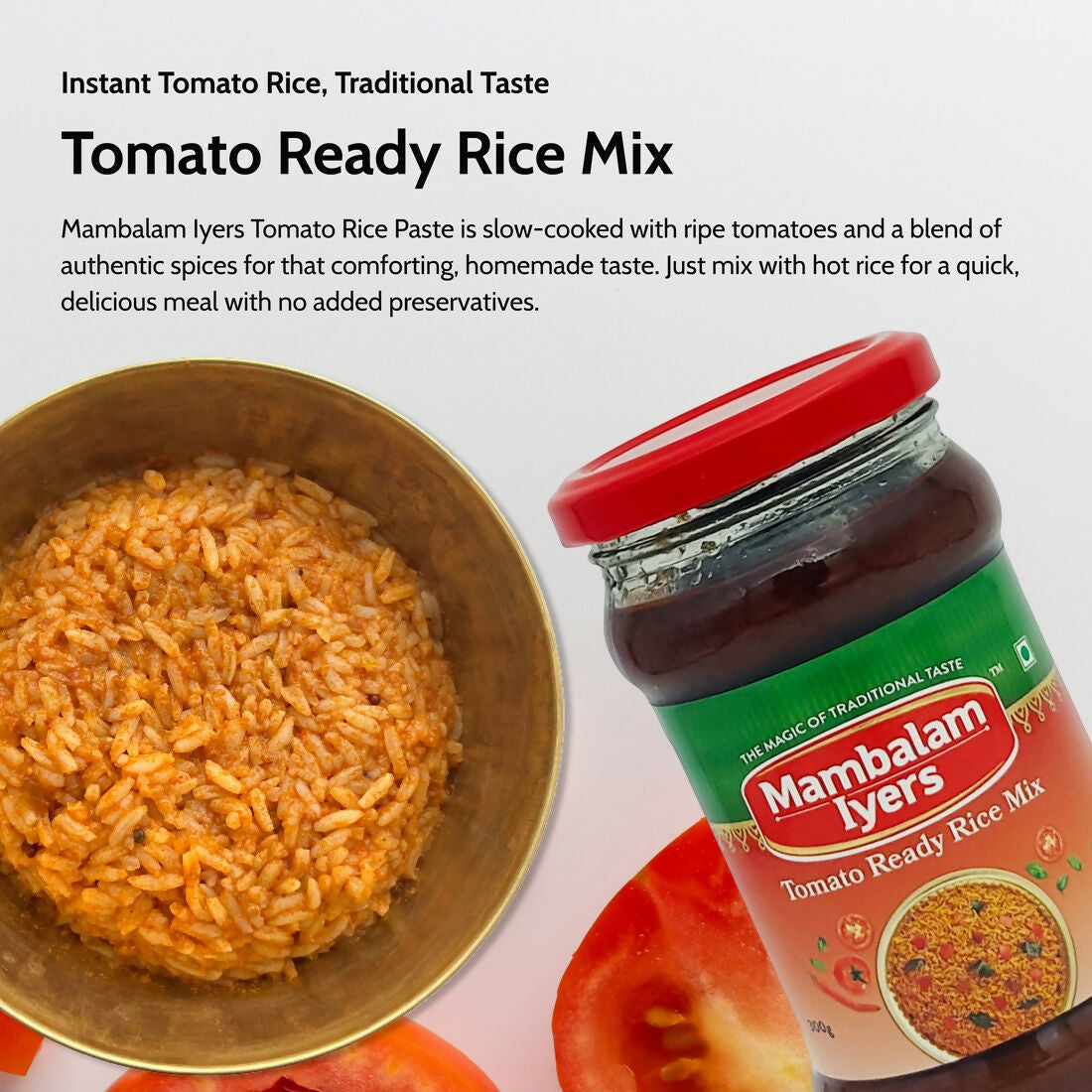 Mambalam Iyers Tomato Ready Rice Mix