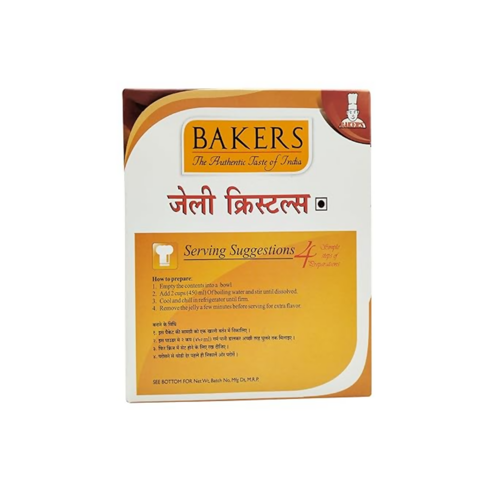 BAKERS Jelly Crystals (Gelatin Dessert) - Orange