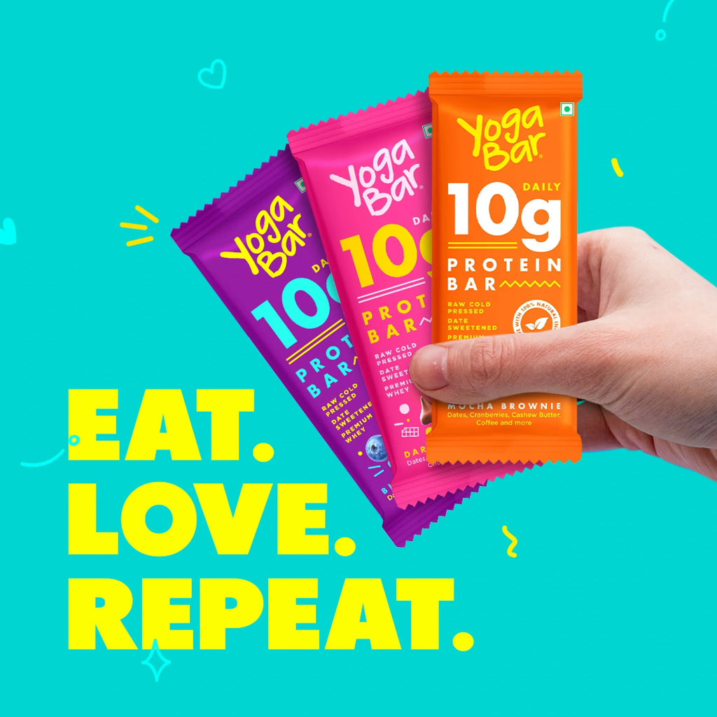 Yogabar Variety Pack 10g Protein Bar