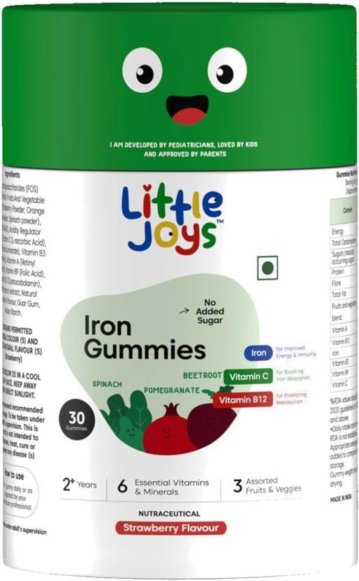 Little Joys Iron Gummies - 30N Gummies
