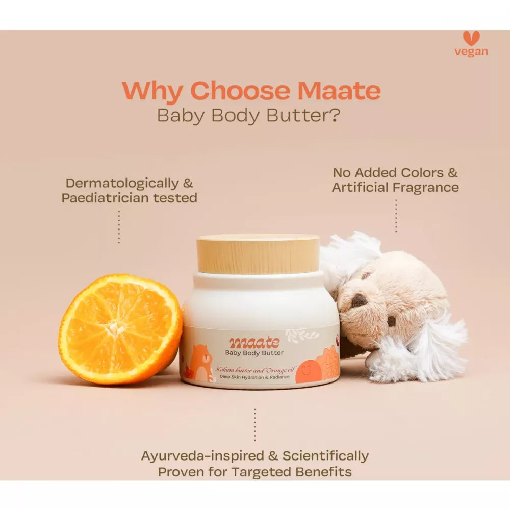 Maate Baby Body Butter - 150 gms (Pack of 2)