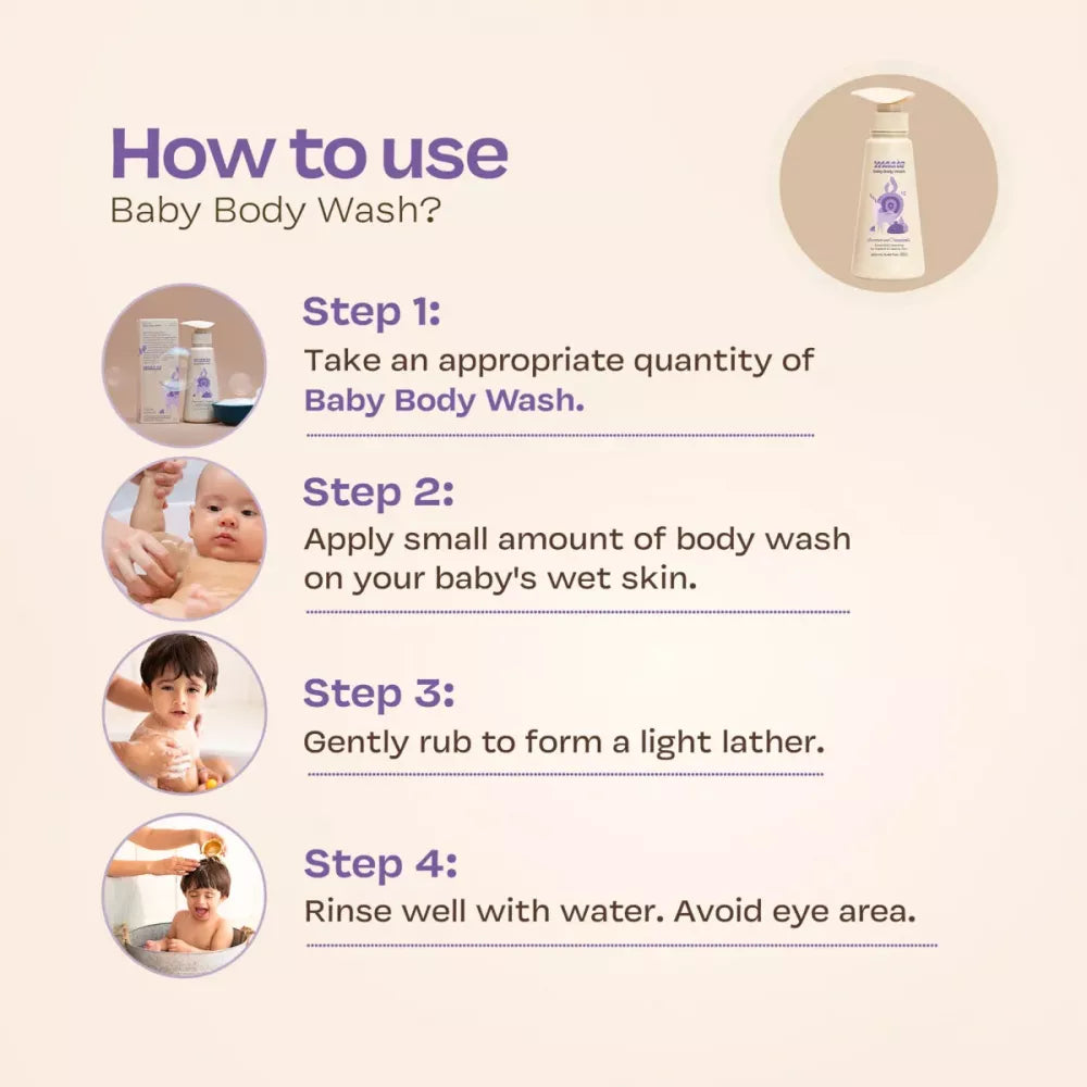 Maate Baby Body Wash - 400 ml