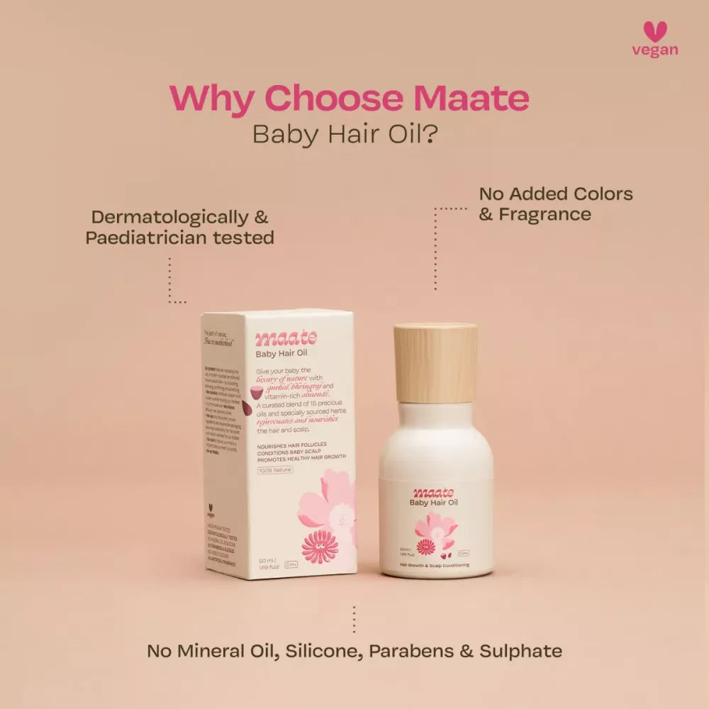 Maate Baby Hair Oil - 50 ml