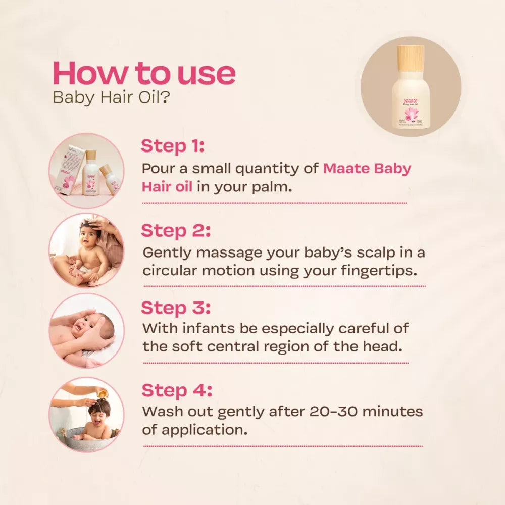 Maate Baby Hair Oil - 50 ml
