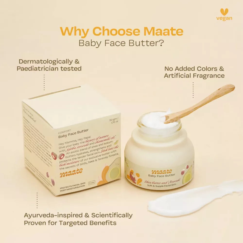 Maate Baby Face Butter - 50 gms (Pack of 2)