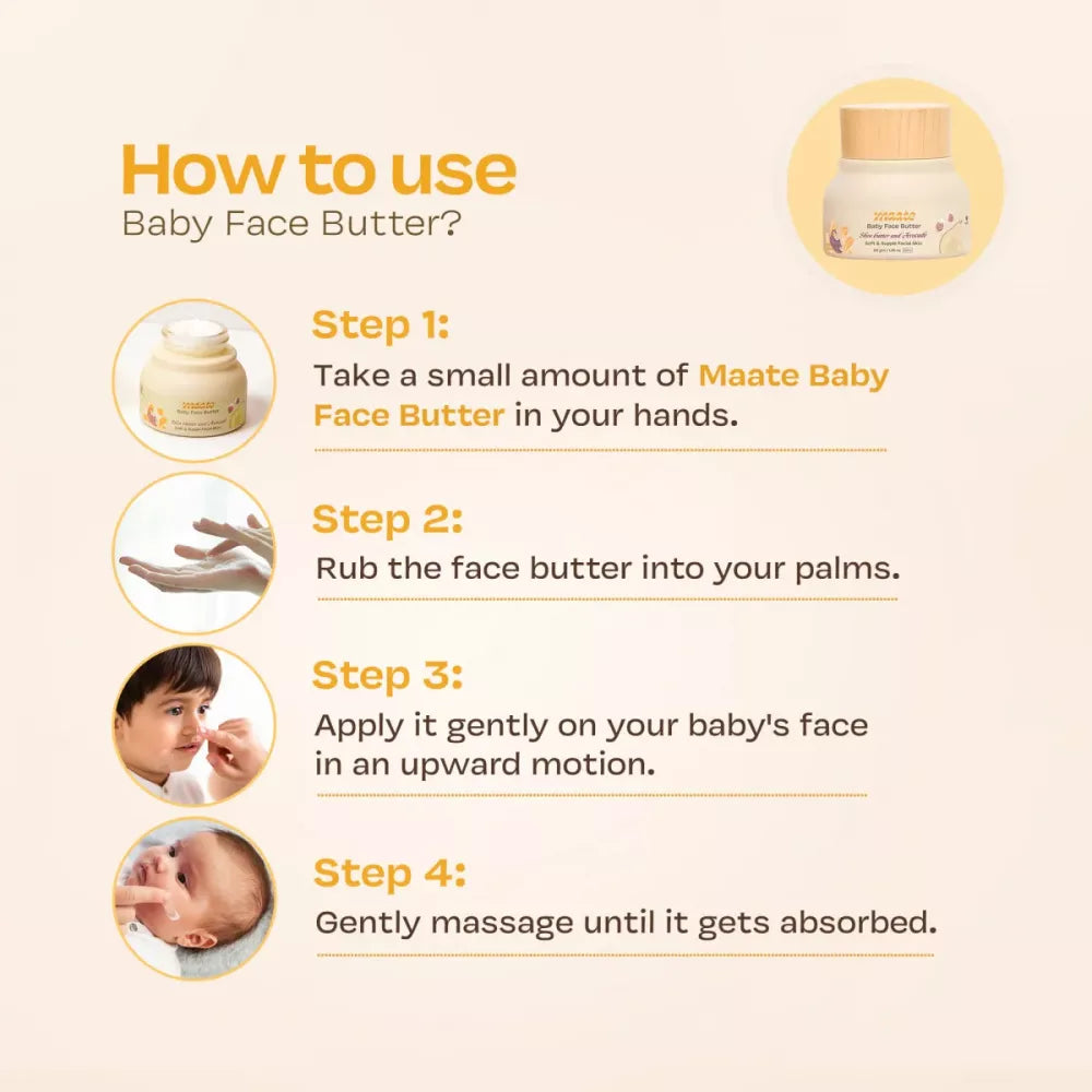 Maate Baby Face Butter - 50 gms (Pack of 2)
