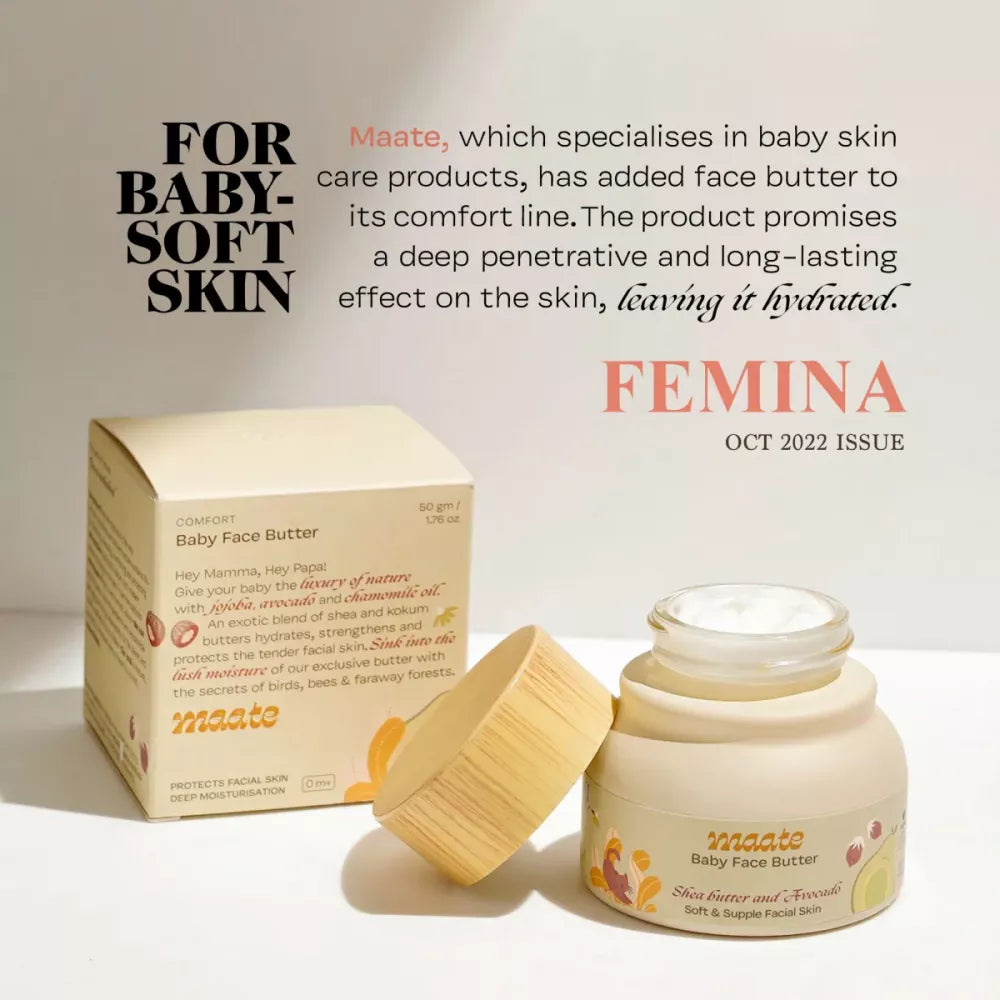 Maate Baby Face Butter - 50 gms (Pack of 2)