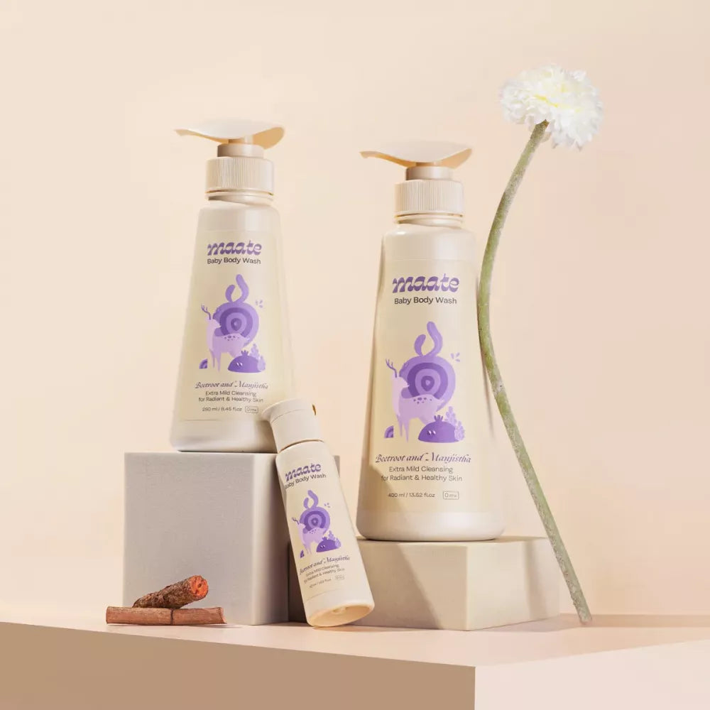 Maate Baby Body Butter & Baby Body Wash Combo