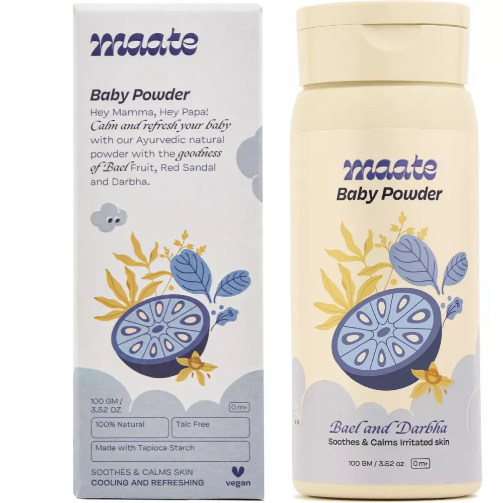 Maate Baby Powder - 100 gms