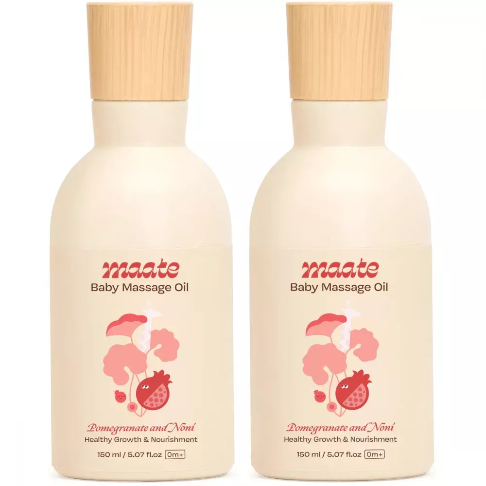 Maate Baby Massage Oil - 150 ml (Pack of 2)