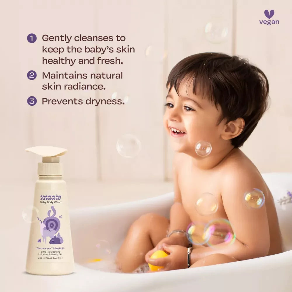 Maate Diaper Rash Cream & Body Wash Combo