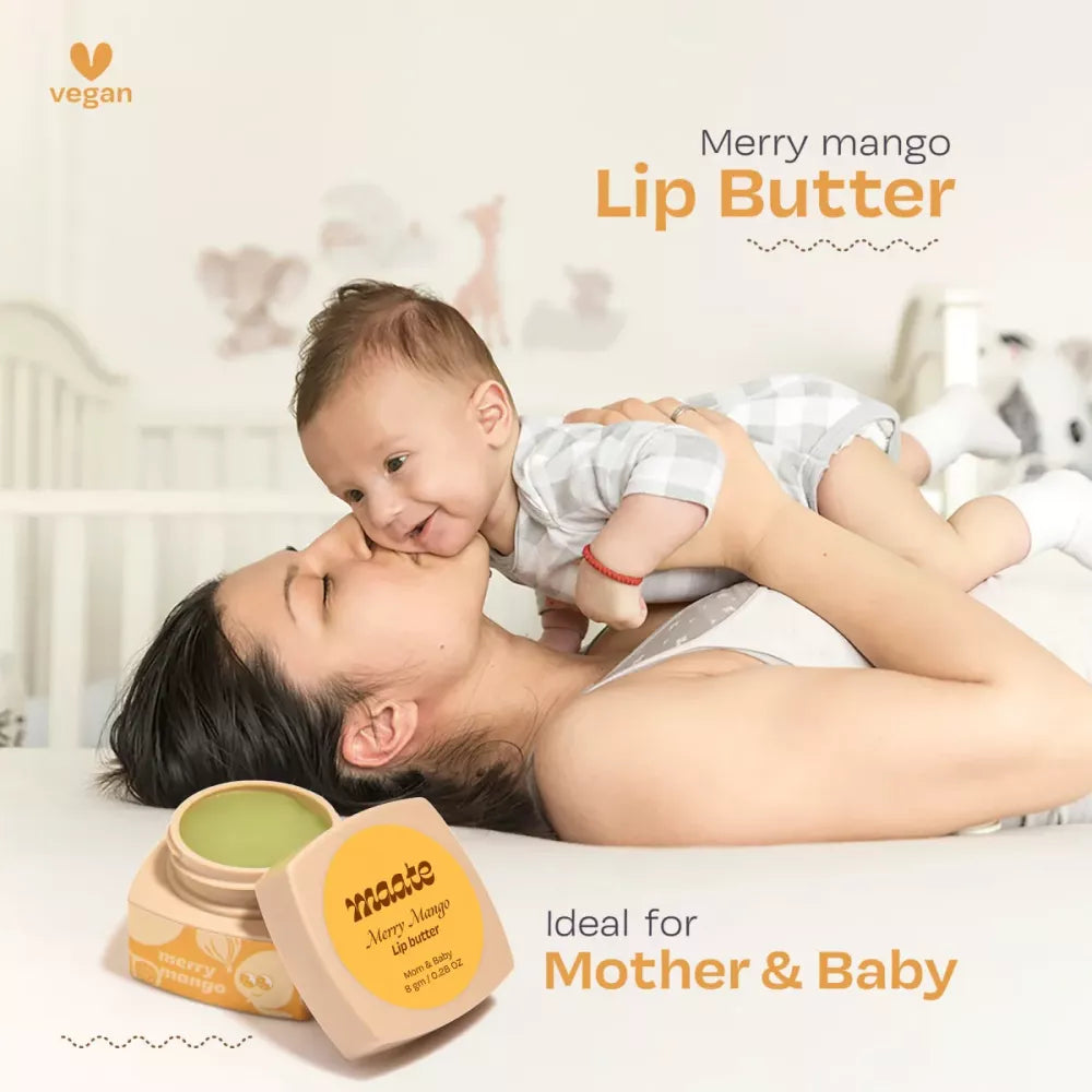 Maate Merry Mango Lip Butter - 8 gms (Pack of 2)