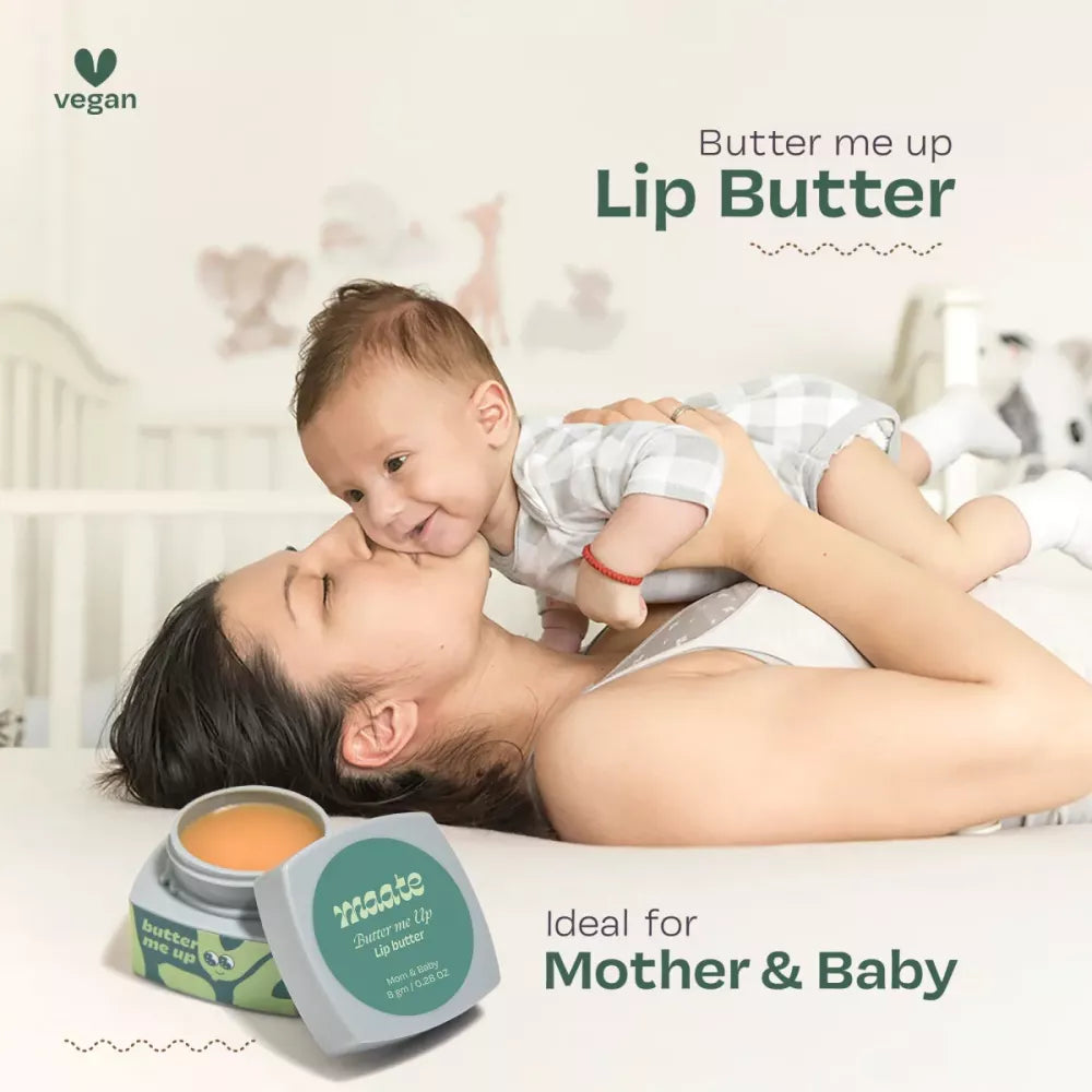 Maate Happy Berries Lip Butter - 8 gms (Pack of 2)