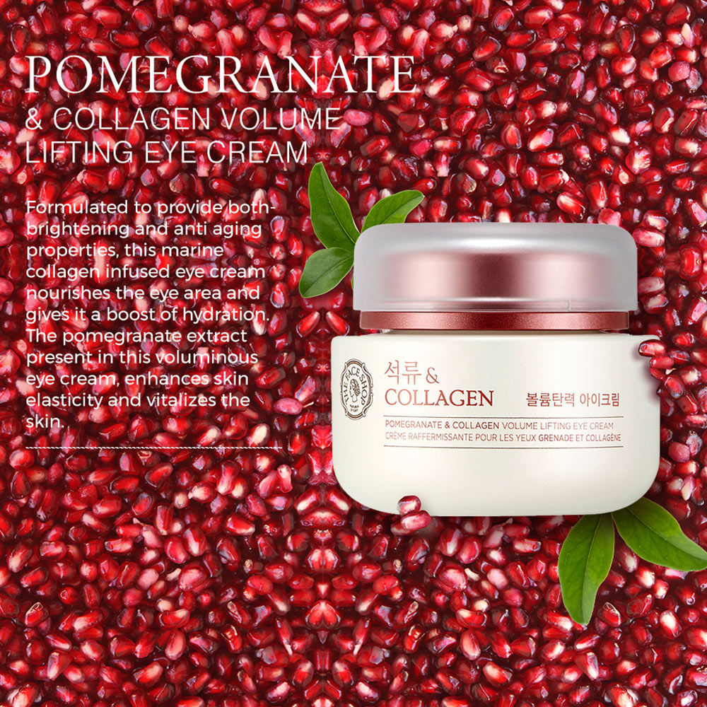 The Face Shop Pomegranate and Collagen Volume Lifting Eye Cream - 50 ml