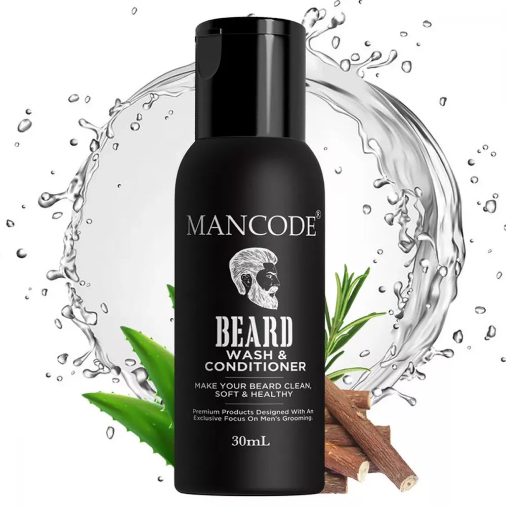 Mancode Beard Wash Conditioner - 30 ml