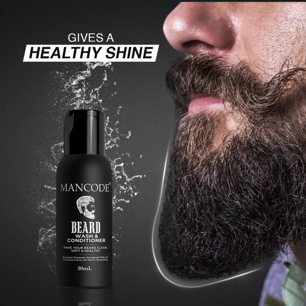 Mancode Beard Wash Conditioner - 30 ml
