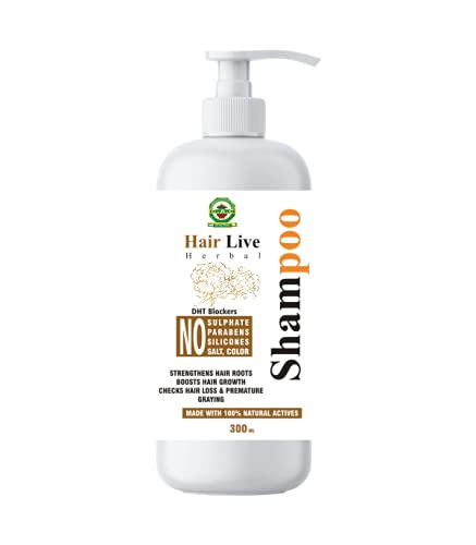 Chandigarh Ayurved Centre Hair Live Shampoo - 300 ml