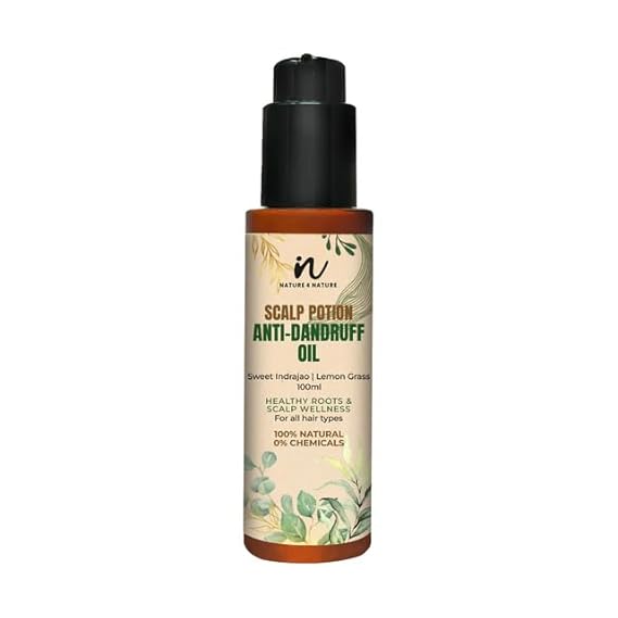 Nature4nature Scalp Potion Anti-dandruff Hair Oil - 100 Ml