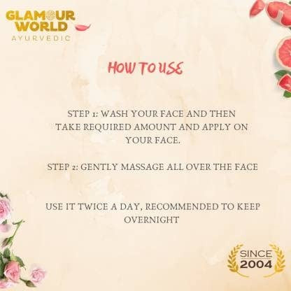 Glamour World Ayurvedic Glow Young Moisturiser - 100 ml