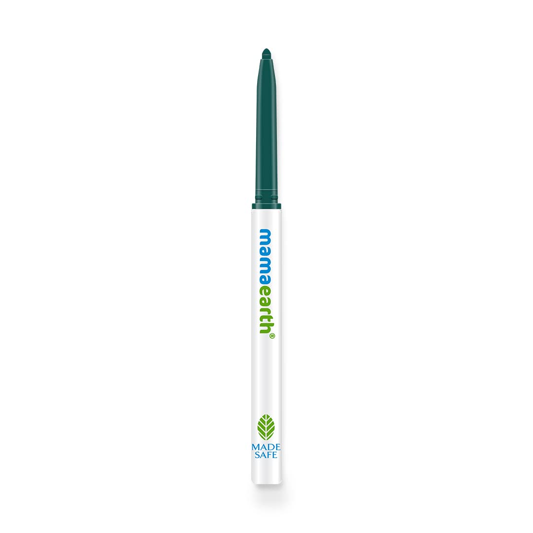 Mamaearth Forest Green Long Stay Natural Pencil Kajal, 0.35 Gm