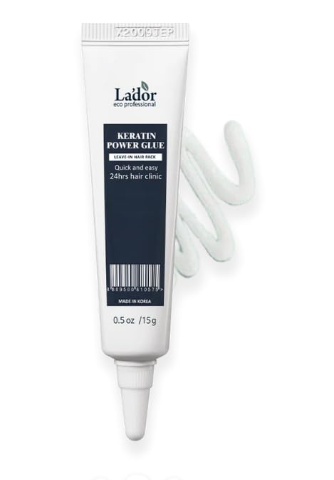 Lador Keratin Power Glue Korean Hair Ampoule Leave in Treatment - 15 Gms
