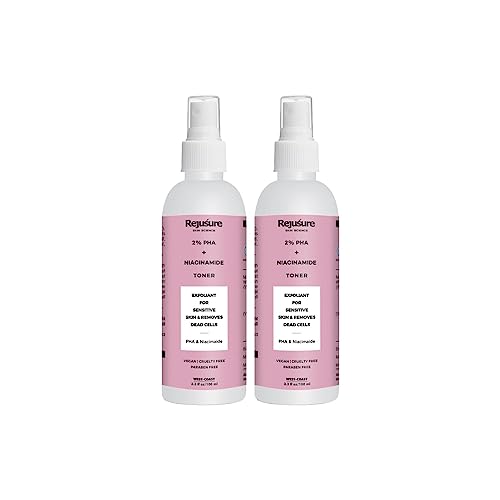 Rejusure PHA 2% + Niacinamide Alcohol Free Face Mist Toner - 100 Ml | Pack of 2
