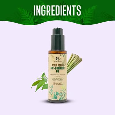 Nature4nature Scalp Potion Anti-dandruff Hair Oil - 100 Ml
