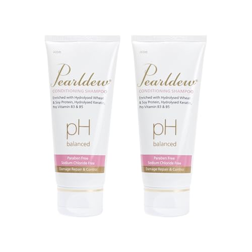 Pearldew Conditioning Shampoo, pH Balanced, Damage Repair & Control, Paraben Free - 200 ml | Pack Of 2