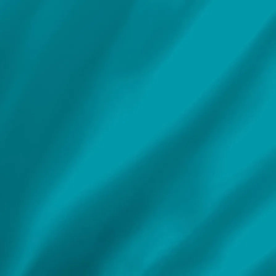 Layers Be Bold Cotton Bedsheet Set for All Seasons Lightweight Moisture Absorbent 140 TC Queen Size Teal Blue