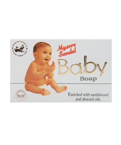 Mysore Sandal Baby Soap - 75 gms (Pack of 3)