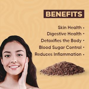 Lewisia In Organics Premium Flax Seed - 180 gms
