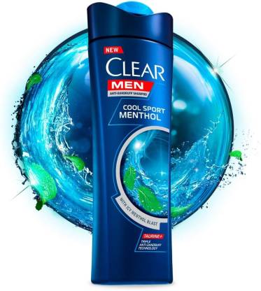 Clear Men Cool Sport Menthol Anti-Dandruff Shampoo - 310 ml