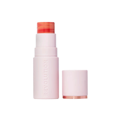 Makeup Revolution Skin Silk Marble Blush Stick - Sunkissed Apricot