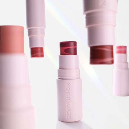 Makeup Revolution Skin Silk Marble Blush Stick - Sundown Spice